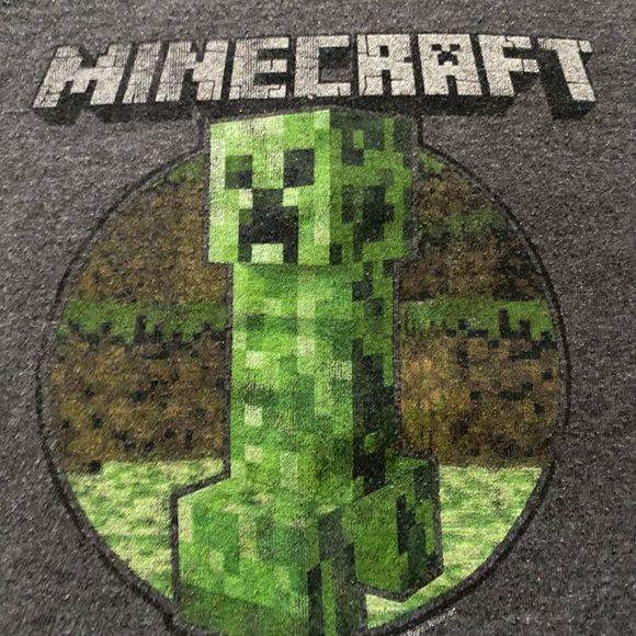 MINECRAFT Kids Long-Sleeved shirt, size M - Picture 6 of 8